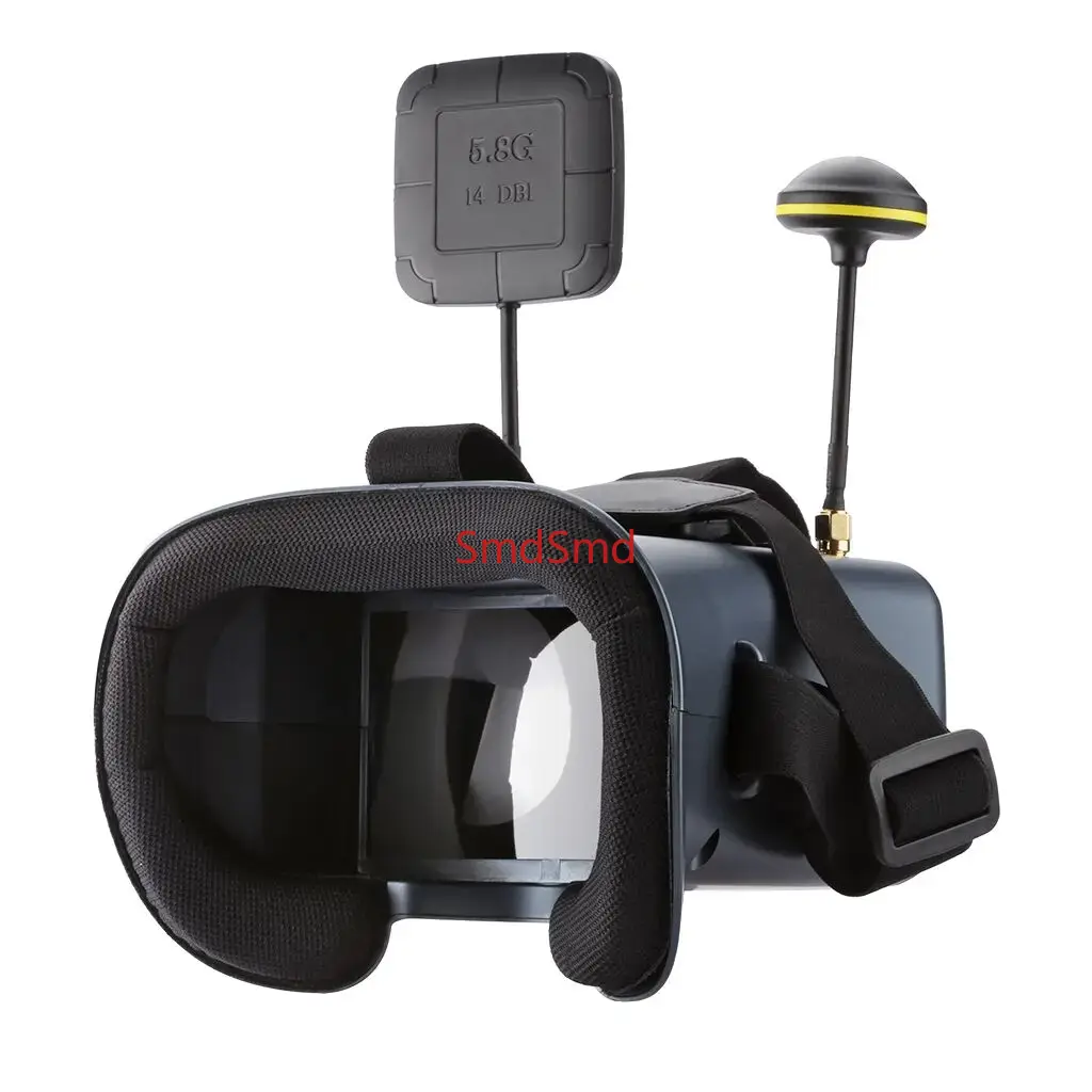 008D PRO FPV Goggle 5.8GHz 40c - Fpv Drone Goggles ulasan dan harga