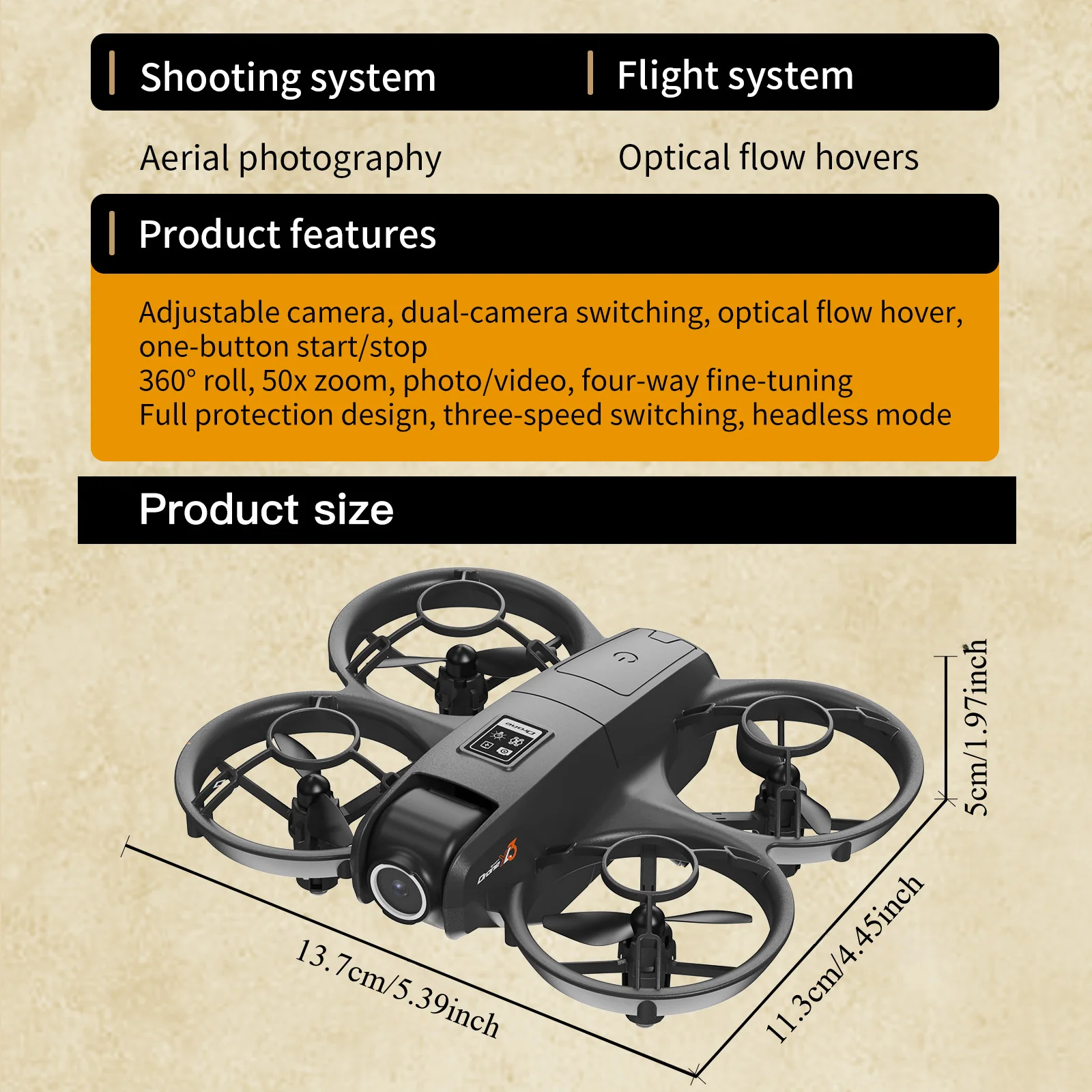 YL3 Foldable Travel Drone, HD  - Fpv Drone Charger ulasan dan harga